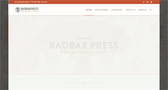 Desktop Screenshot of baobabpress.com